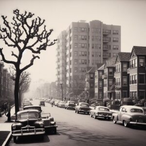 Appartements blok in de jaren 50, hebben een asbestattest nodig voor een appartement